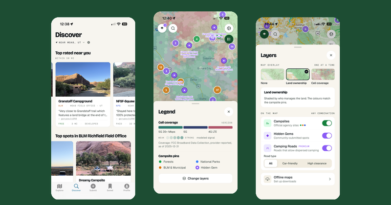 Dispersed 1.4: Discover, Cell Coverage and Near Water (2026)